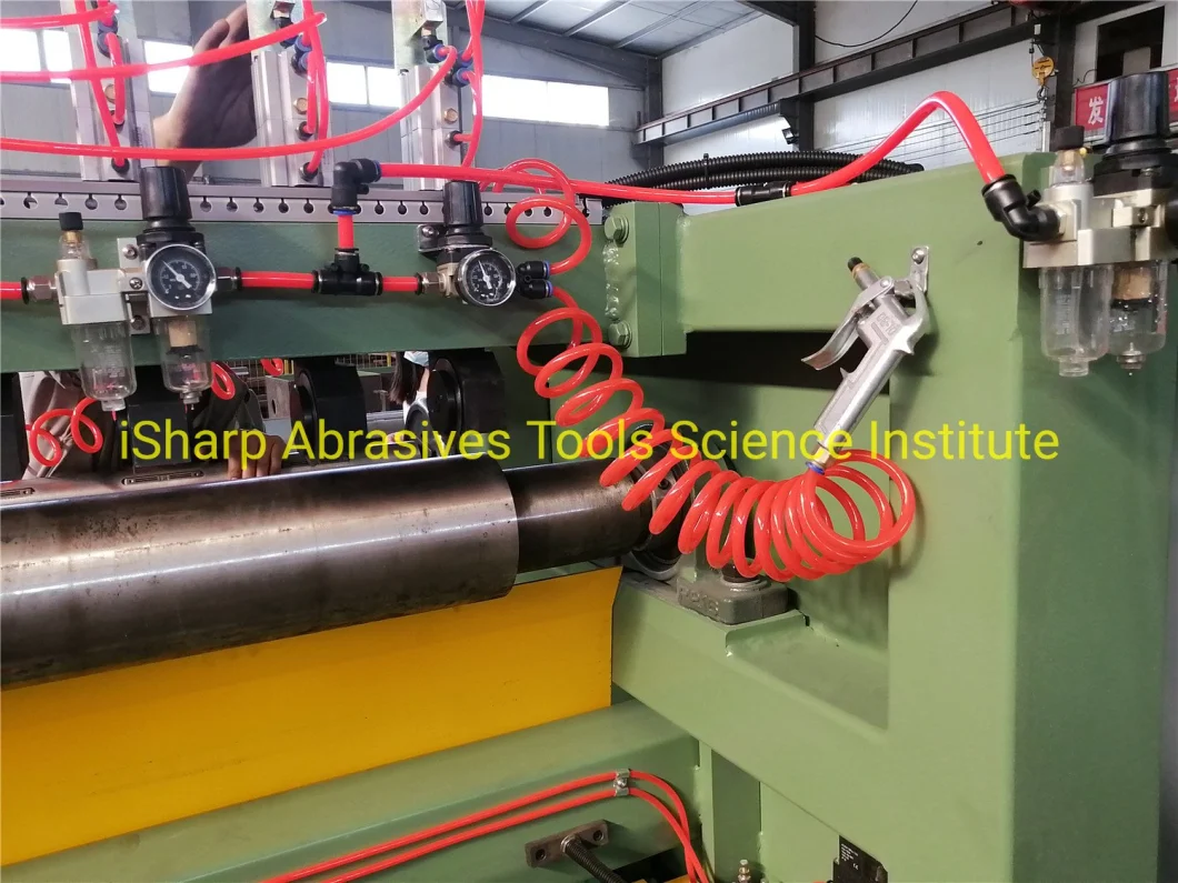 Abrasive Jumbo Roll Slitter Roll Slitting Converting Machine for Making Belt