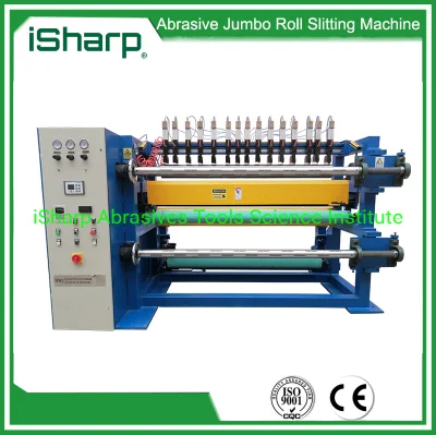 Machine de refendage de rouleau jumbo de haute qualité Isharp pour courroie abrasive
